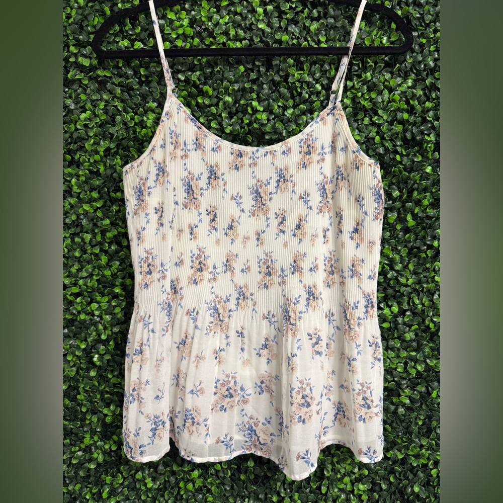 Abercrombie & Fitch Floral Flowy Tank